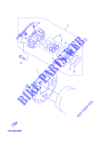 REAR BRAKE CALIPER / DISC for Yamaha YP250R 2008