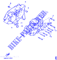 CRANKCASE for Yamaha DT50MX 1986
