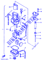 CARBURETOR for Yamaha YZ125LC 1994