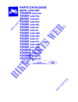 CATALOGUE for Yamaha YZ426F 2001